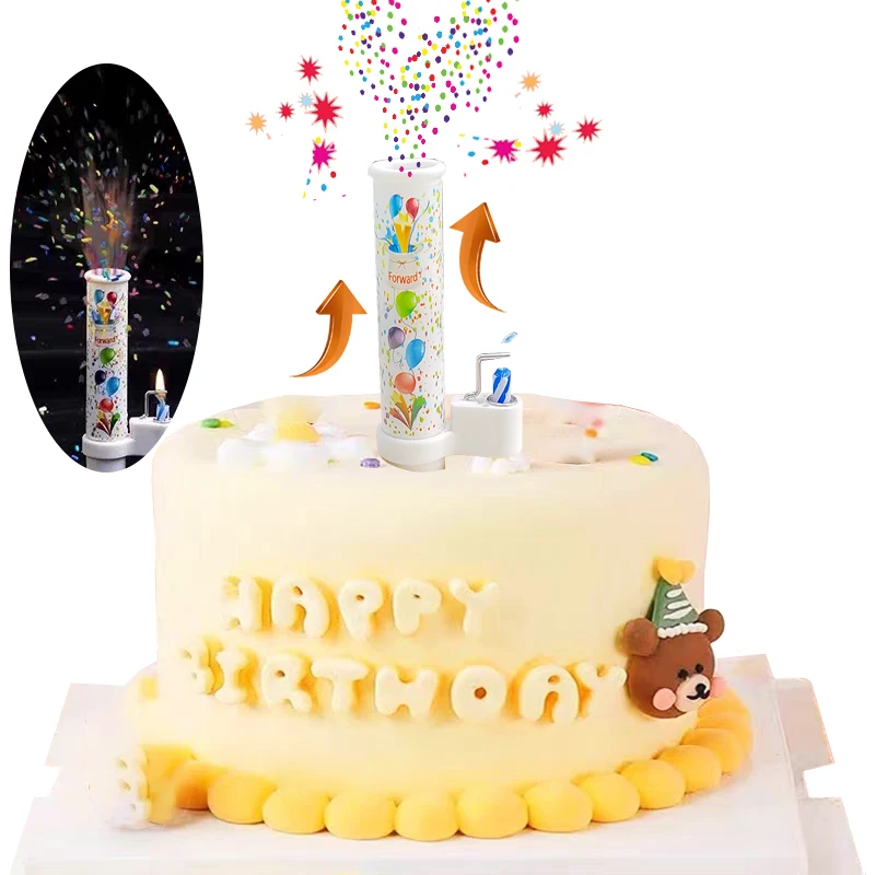 Candle Surprise - Überraschungskerzen Alles Gute zum Geburtstag Kuchen