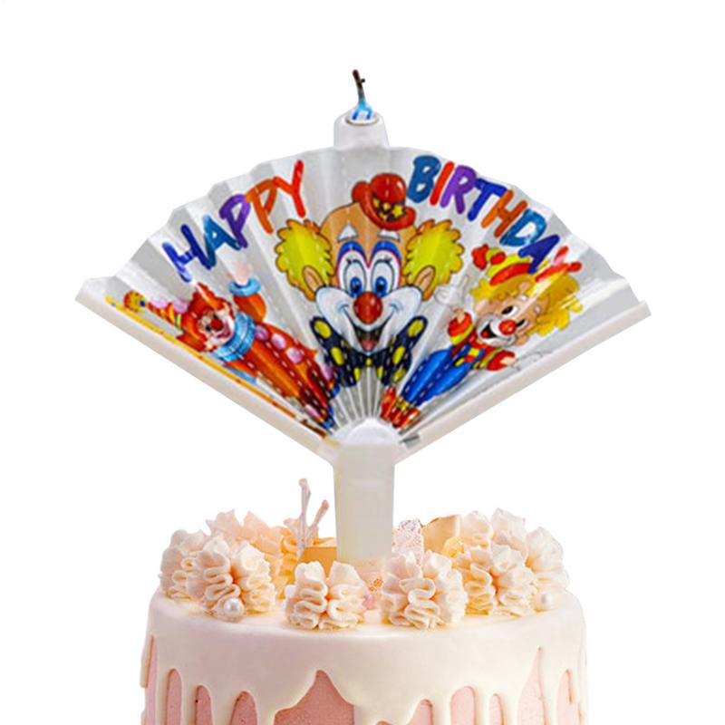 Candle Surprise - Sektionsweise Clown-Überraschungs-Kerze, Pop-Up-Clown-Überraschungs-Magiekerze, Überraschungs-Kerze, Kreative Party-Geburtstagstorten-Dekorationskerze