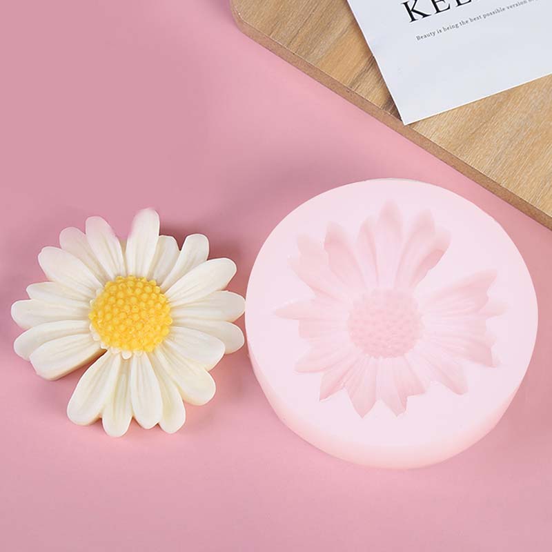 Candle Supplies Tins - DIY Kerze Silikon Form Gänseblümchen Kamille