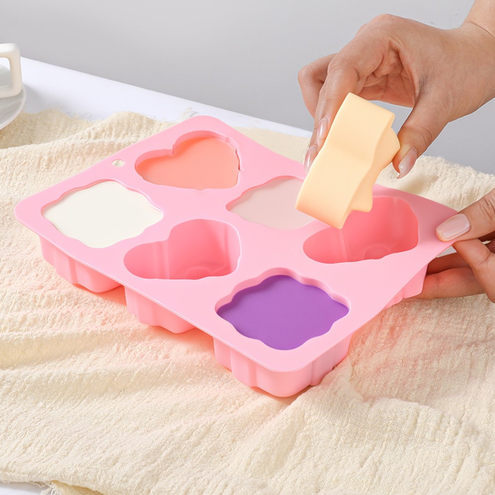 Quadratische herzförmige Silik – Candle Supplies Tins Bewertung und Preis