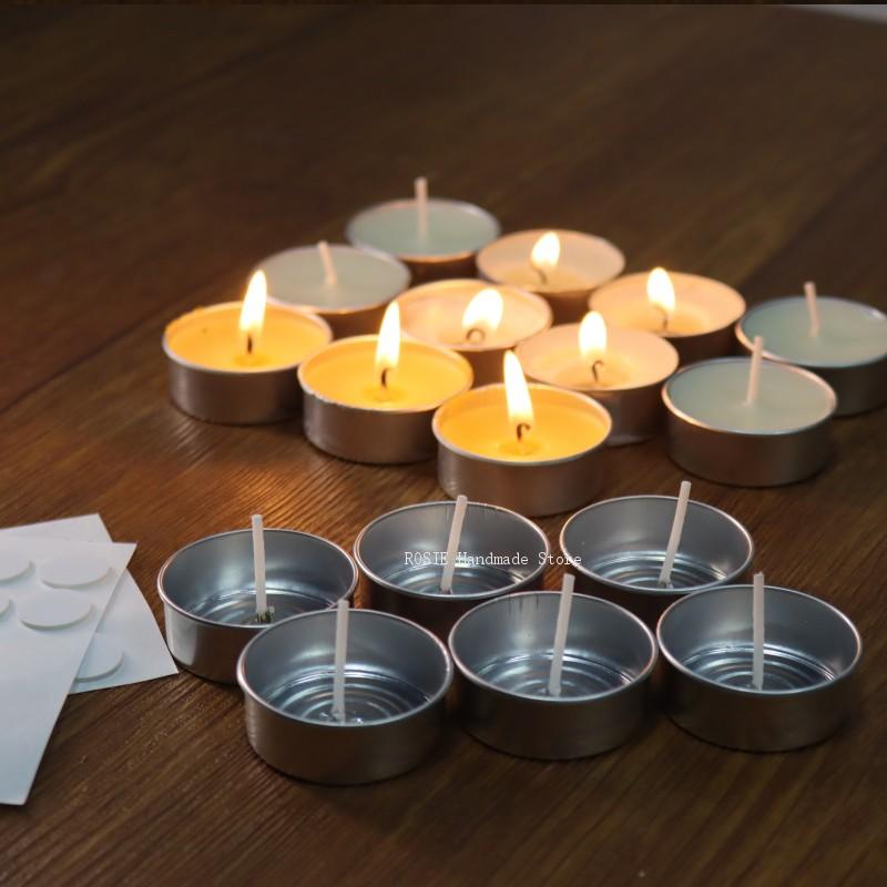 Leere Tee wachs runde Aluminiu – Candle Supplies Tins Bewertung und Preis