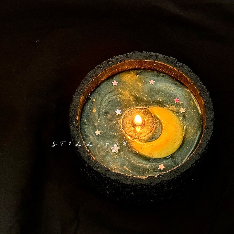 Duftkerze „Schmelzender Mond“  – Candle Souvenir Bewertung und Preis