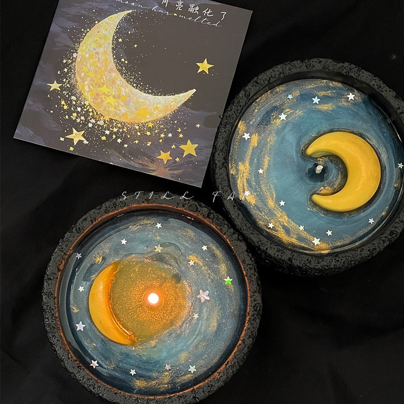 Duftkerze „Schmelzender Mond“  – Candle Souvenir Bewertung und Preis