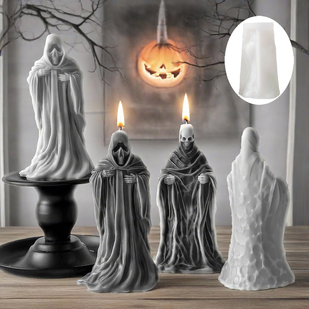 3D Skelett Duft Kerze Silikonf – Candle Supplies Tins Bewertung und Preis