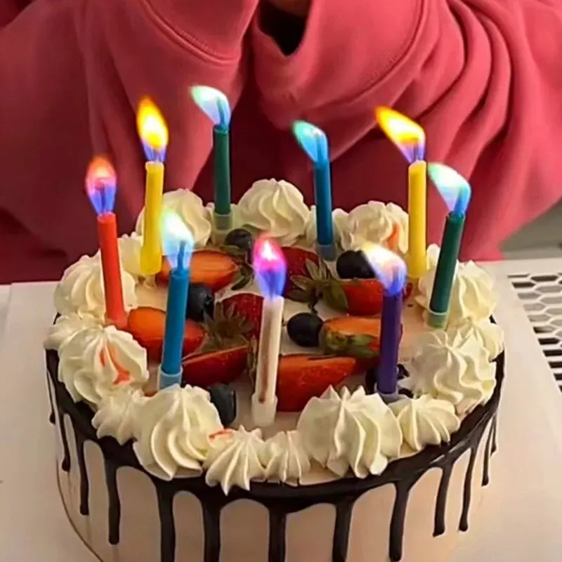 Mehrfarbige bunte Flammenkerze – Candle Surprise Bewertung und Preis
