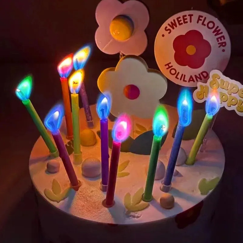 Mehrfarbige bunte Flammenkerze – Candle Surprise Bewertung und Preis