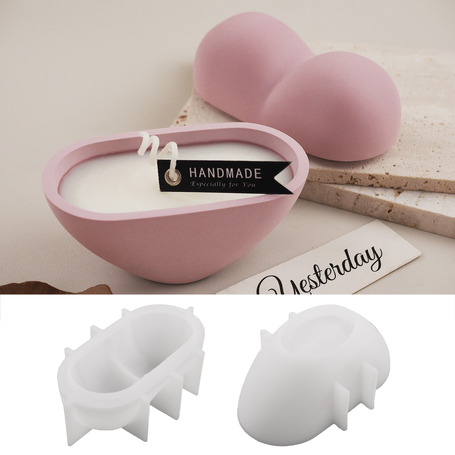 DIY Herzförmige Kerzenform aus – Candle Vessel Supplies Bewertung und Preis