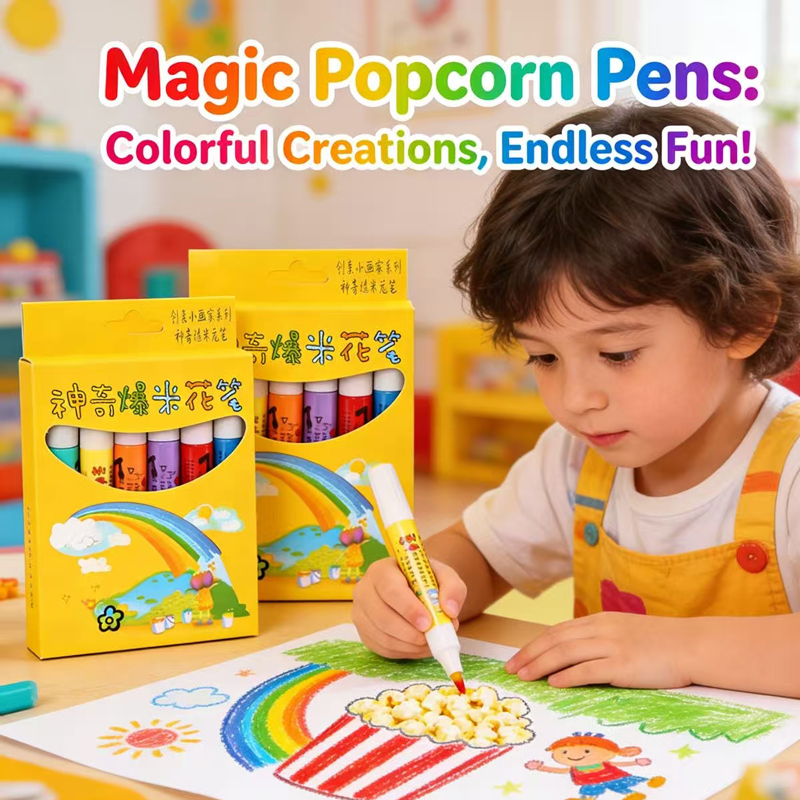 Magische Popcorn-Stifte 6 Farb – Copic Marker Sketch Bewertung und Preis