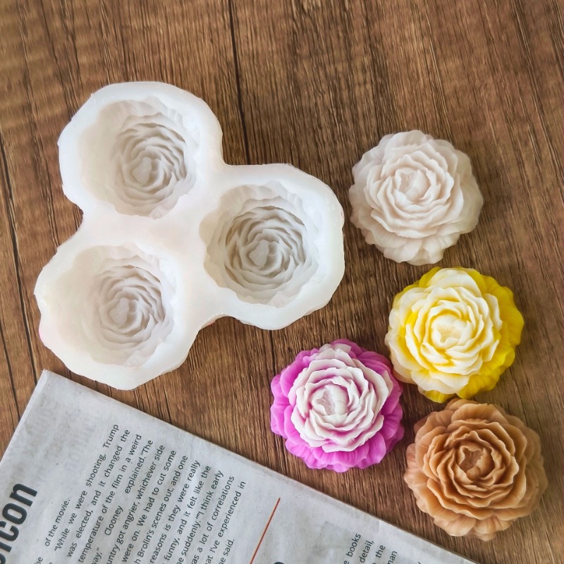 3 teile/satz Pfingstrose Blume – Candle Making Supplies Kit Bewertung und Preis