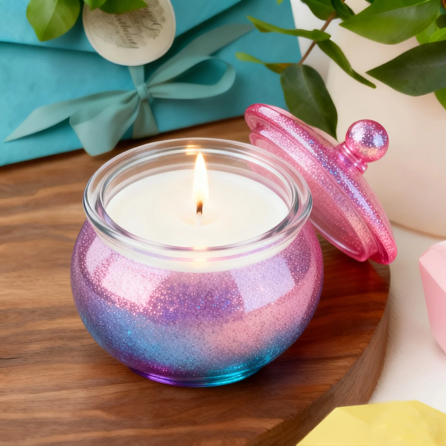 1 Satz runder Harzdosenformen  – Candle Souvenir Bewertung und Preis