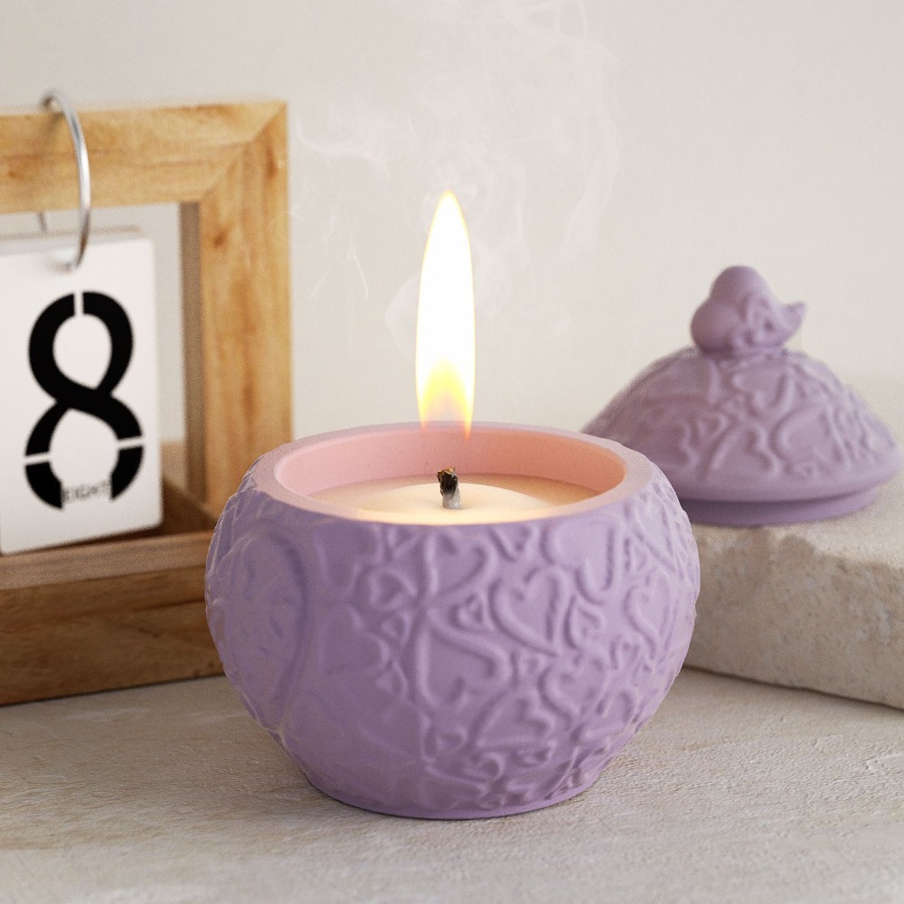 Aufbewahrungsbox mit Blumenprä – Candle Vessel Supplies Bewertung und Preis